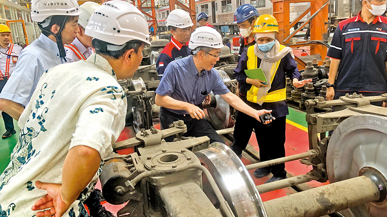 海外鉄道事業協力（インドネシアPT KCI）